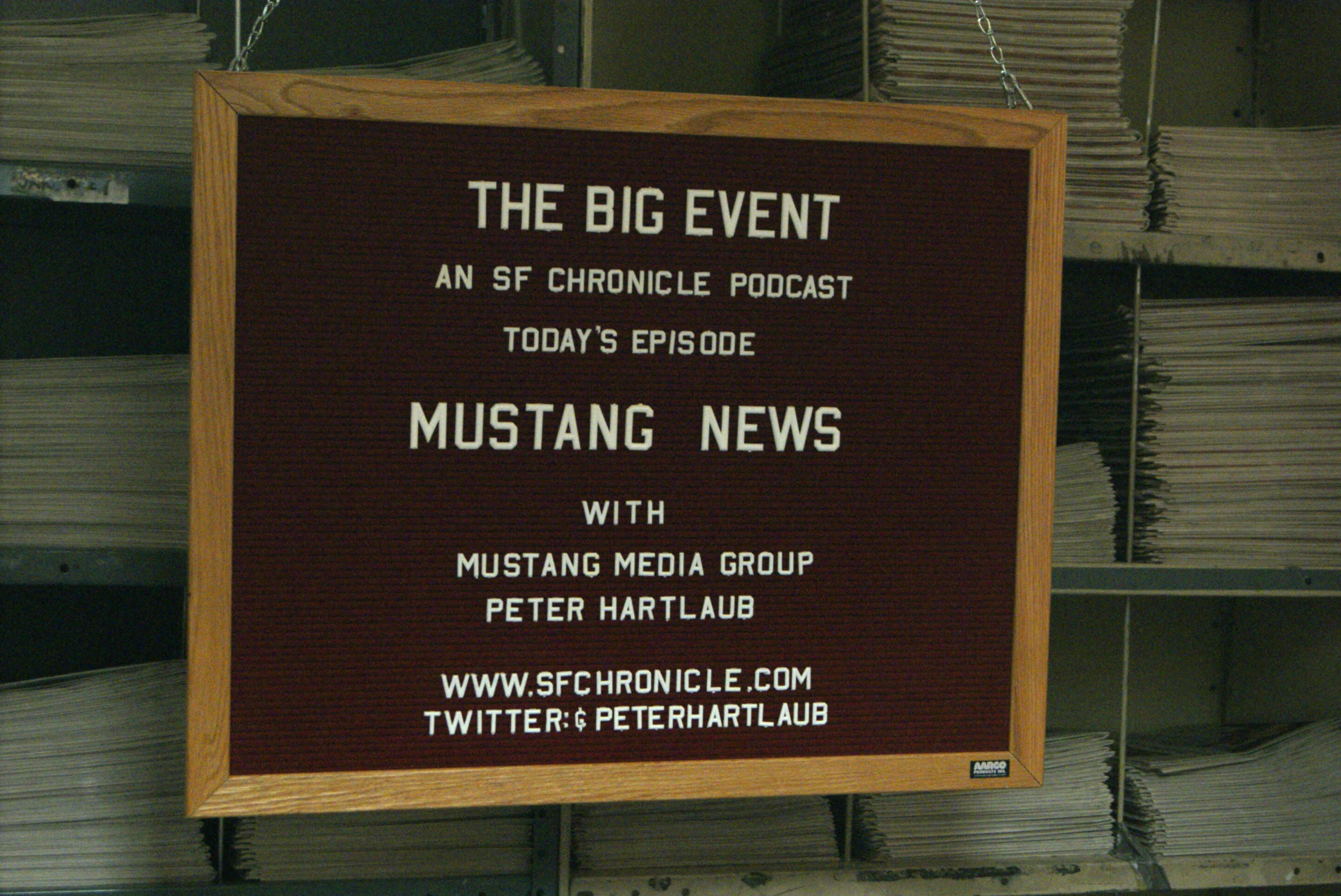 Hartlaub's podcast sign